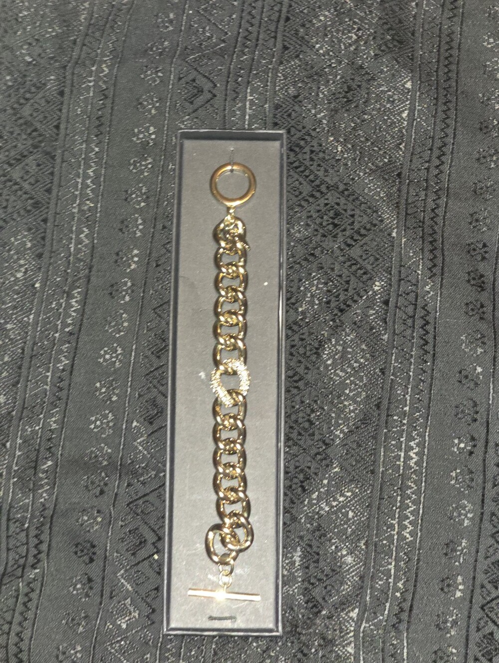 Victoria Secret , Gold-Tone Crystal Link Bracelet - Women's Jewelry